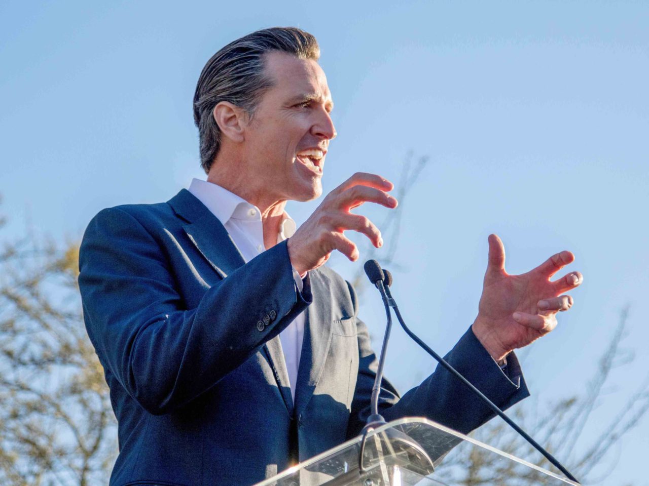 Impeached presidents. Gavin Newsom.