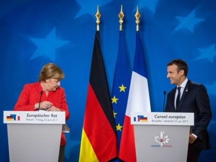 Merkel and Macron