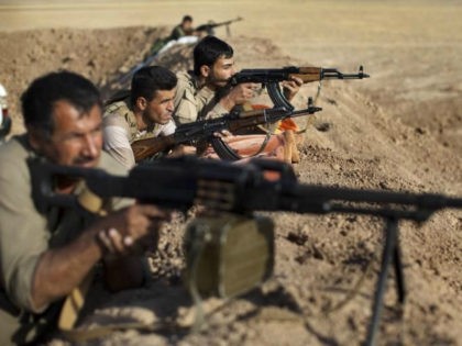 Iraqi Kurdish Peshmerga fighters have been fighting Islamic State in northern Iraq