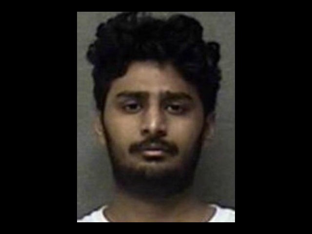 Khalid Sulaiman Bilal, 24, was arrested on March 25 for allegedly threatening people in a