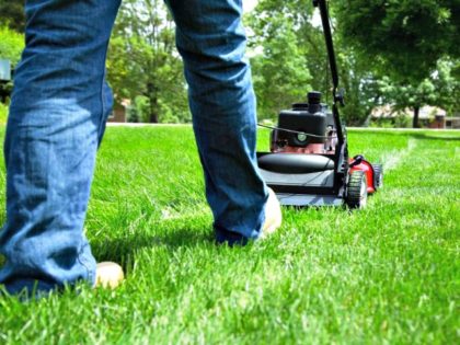 Mowing the Lawn Getty