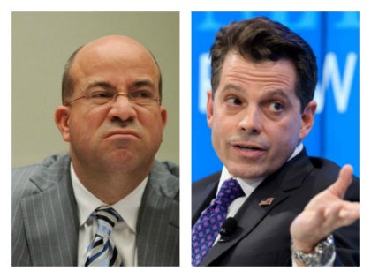 CNN's Jeff Zucker and Trump adviser Anthony Scaramucci