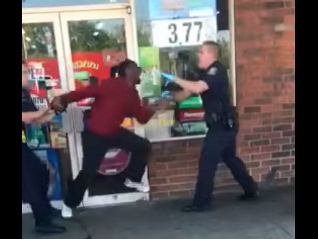 VIDEO: Man Allegedly High on Synthetic Street Drug Tries to Bite Officers After They Repea