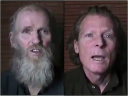 Taliban releases video of kidnapped U.S., Australian teachers