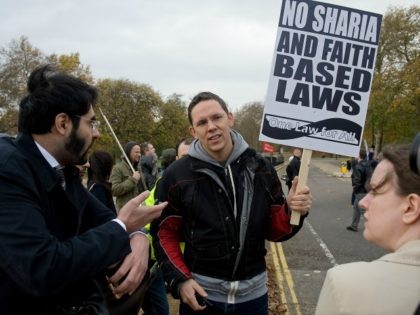 anti-sharia march