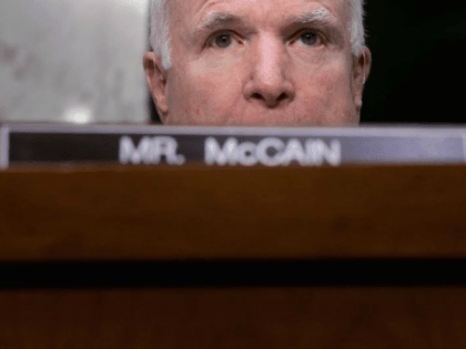 Senate Armed Services Committee Chairman John McCain said military commanders had told him they have been hamstrung in their pursuit of the IS group