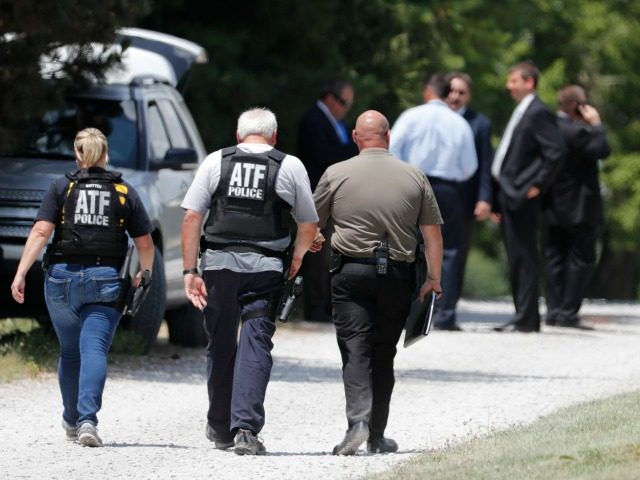 Law enforcement investigate outside the home of James T. Hodgkinson on Wednesday, June 14,