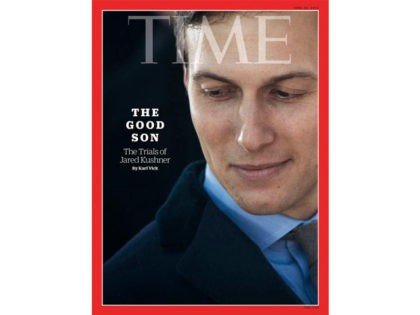 Jared Kushner on the cover of TIME magazine.