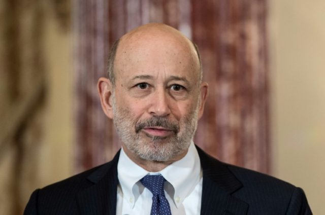 Goldman Sachs CEO Lloyd Blankfein used his first ever tweet to decry President Trump's dec
