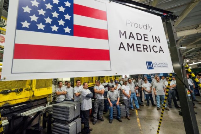 US manufacturers say orders are up but they are having trouble finding qualified workers,