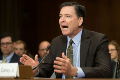 Fired FBI Director James Comey will tell Congress that President Donald Trump told him "I