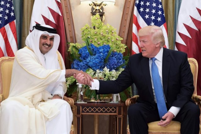 US President Trump, who had initially backed the measures against Qatar in a tweet, called