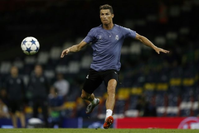 Real Madrid's striker Cristiano Ronaldo, 32, is the world's highest paid athlete according