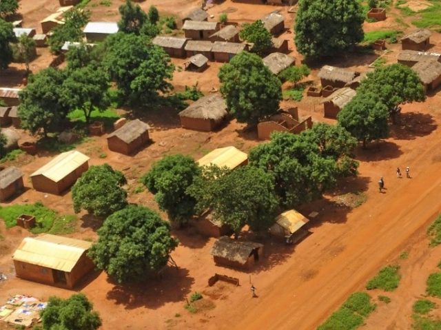 Violence has gripped the Central African Republic town of Bria since mid May, also spreadi