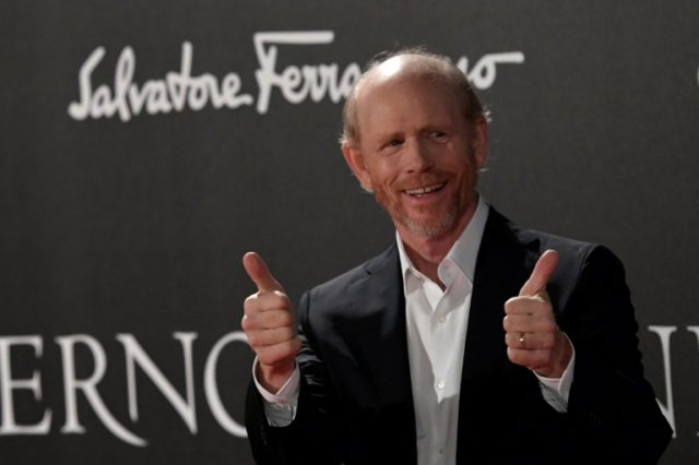Director Ron Howard, shown here in October 2016 at the world premiere of his movie "Infern
