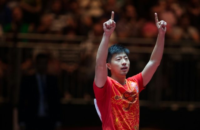 Ma Long was among three from China's top-ranking men's ping pong team that did not show up