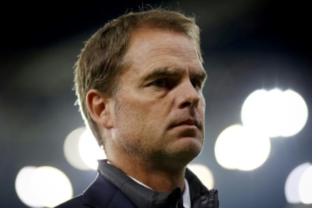 Frank de Boer is the new manager of Premier League side Crystal Palace