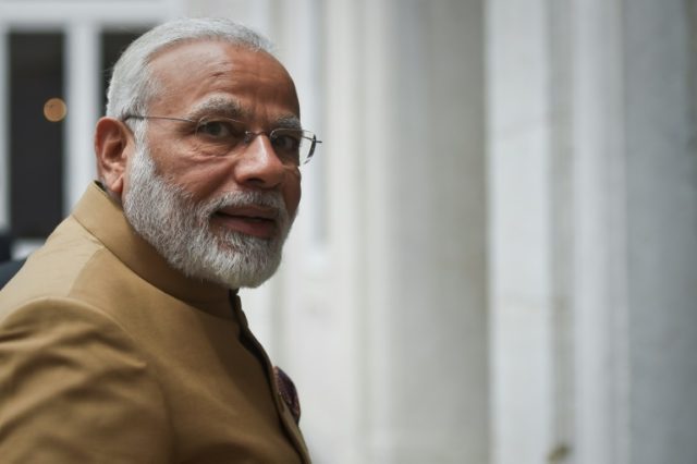 Indian Prime Minister Narendra Modi will hold afternoon talks and a working dinner with US