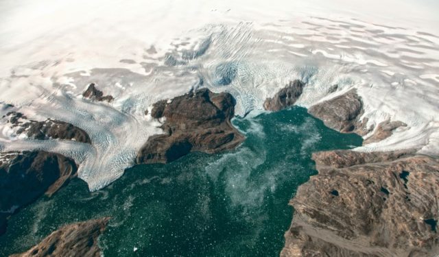 Greenland contains enough frozen water to lift oceans by about seven metres (23 feet), tho