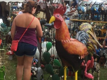 Brimfield Flea Market Rooster