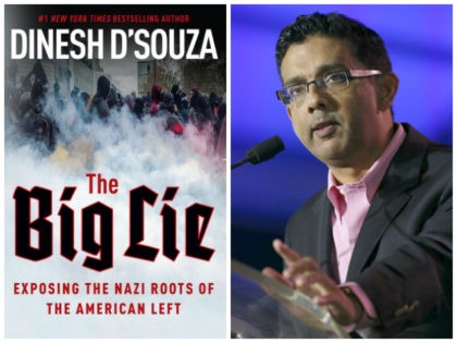 NEW ORLEANS, LA - MAY 31: Conservative filmmaker and author Dinesh D'Souza speaks during t