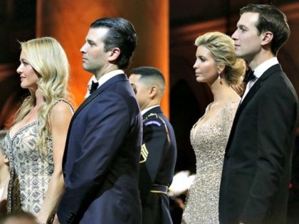 Don Jr, Jared K, Wives Chip SomodevillaGetty