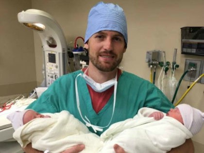 Pastor Gentry Eddings and his wife Hadley, of North Carolina, brought twin boys into the world after a car accident killed their two young sons in 2015.