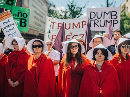 HandmaidsTalePolandProtestTrump