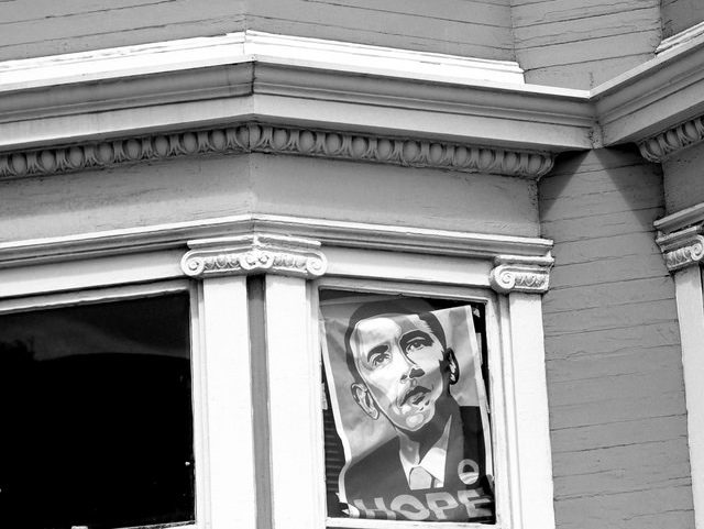 Obama poster San Francisco (Son of Groucho / Flickr / CC / Cropped)