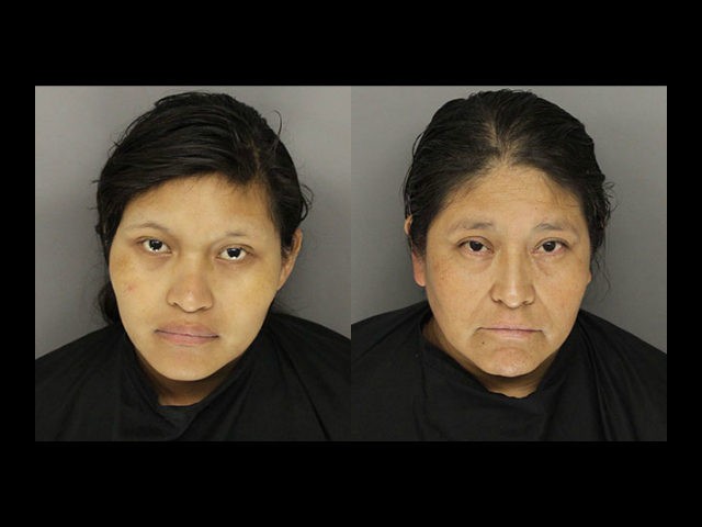 Estela Ruiz-Gomez and Lorenza Gomez Rodriguez, two illegal aliens working for a South Carolina restaurant, were arrested after one allegedly gave birth in the cafe’s restroom and then put the child in a trash can.