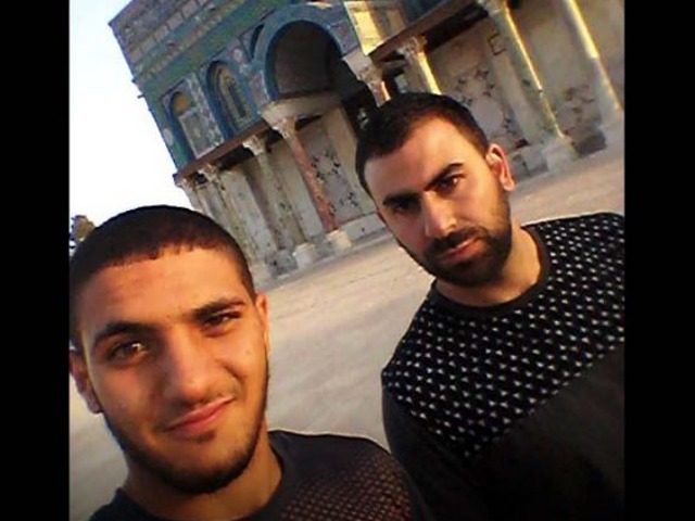 Temple Mount attackers (Photo: Facebook screengrab)