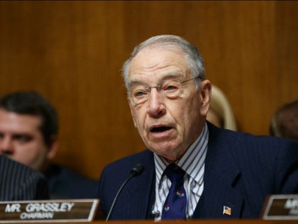 FILE - In this March 7, 2017 file photo, Senate Judiciary Committee Chairman Sen. Chuck Grassley, R-Iowa speaks on Capitol Hill in Washington. Lowering expectations, Iowa’s two Republican senators say the long-promised repeal of “Obamacare” is unlikely, and any final agreement with the Republican-controlled House is uncertain. The comments May …