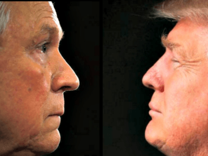 Sessions-Trump Face Off