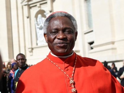 VATICAN CITY, VATICAN - FEBRUARY 22: Archbishop of Cape Coast, Cardinal Peter Appiah Turk