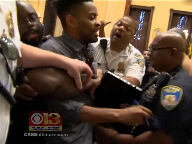 VIDEO: Violence in Baltimore City Hall as Council Members Discuss Gun Control