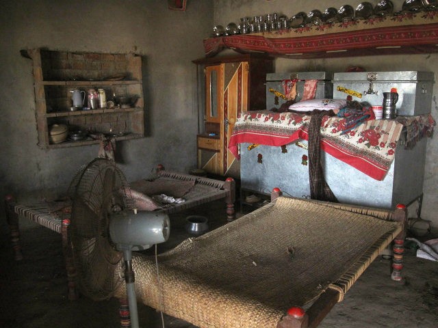 This photograph taken on July 26, 2017, shows a view of a room where a Pakistani teenage g
