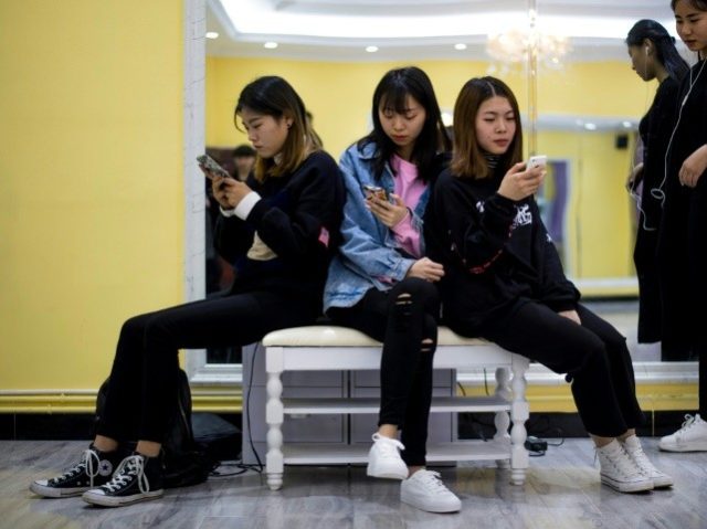 There is growing concern in China that long periods online is posing a serious threat to t