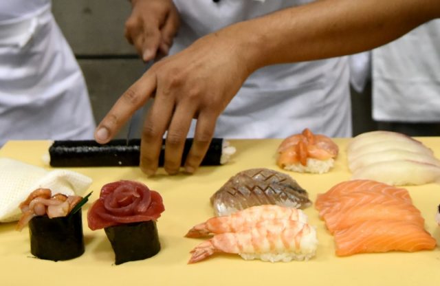 Demand for sushi is soaring at Wimbledon