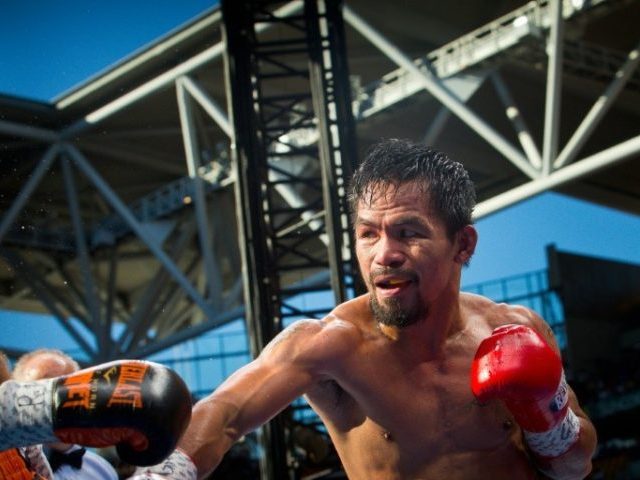 Manny Pacquiao's (R) loss to Jeff Horn has prompted calls that he retires for good