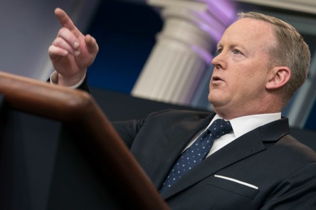 White House spokesman Sean Spicer, who resigned on Friday is reportedly angry over Preside