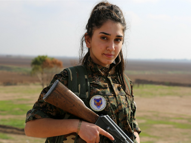 yazidi woman fighter