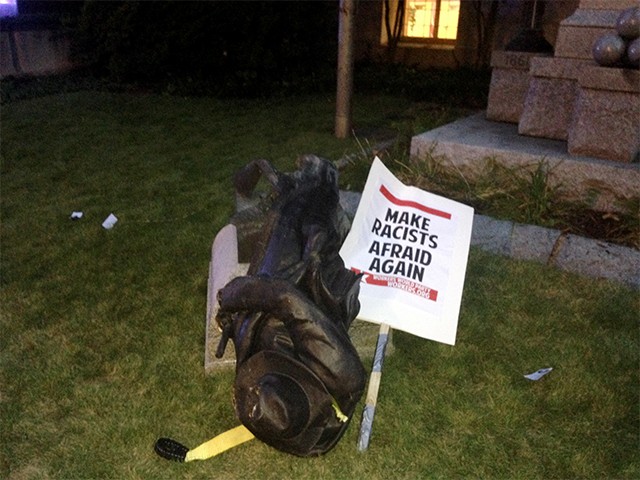 VIDEO: Protesters Pull Down Confederate Statue In Durham, NC