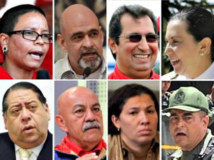 Eight in Venezuela Sanctioned by US
