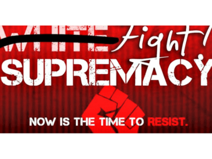 Fight White Supremacy Poster