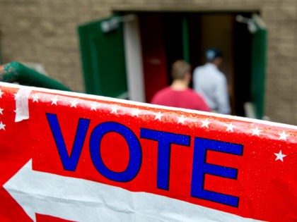 GeorgiaSpecialElection-VoteSign-AP