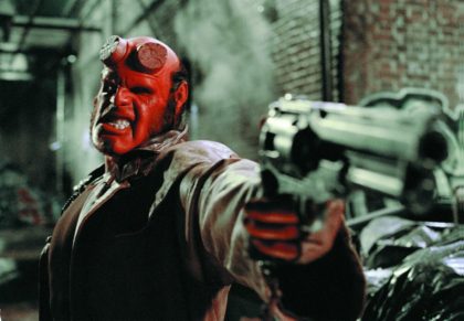 Ron Perlman starred as Hellboy in the original 2004 film and its 2008 sequel. Actor David Harbour takes on the role for the new film, due out in 2018. (Columbia Pictures)