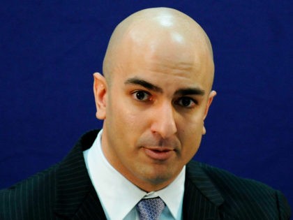 Neel Kashkari, US Treasury Department Assistant Secretary for Financial Stability, discusses the Troubled Asset Relief Program (TARP), the federal government's $700 billion bailout program, in a forum at Georgetown University's McDonough School of Business on January 13, 2009 in Washington, DC. In his remarks, Kashkari stressed the importance of banks …