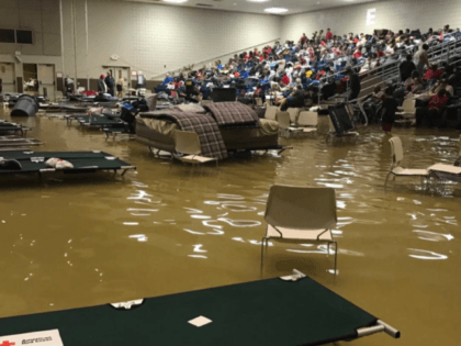 Storm Shelter flooded - Twitter