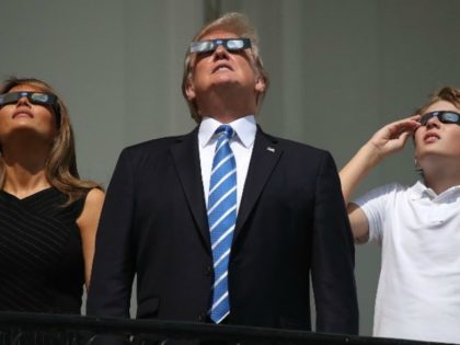 Trump Solar Eclipse Getty