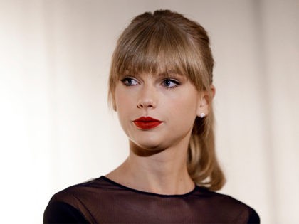 FILE - In this Oct. 12, 2103 file photo, Taylor Swift appears at the Country Music Hall of Fame and Museum in Nashville, Tenn. David Mueller, a former radio host, claims in a lawsuit that he lost his job because Swift falsely accused him of groping her. Swift has countersued, …